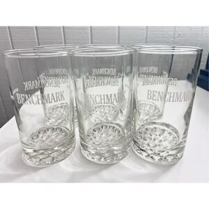 Seagram’s Benchmark Whiskey Glasses Set of 6